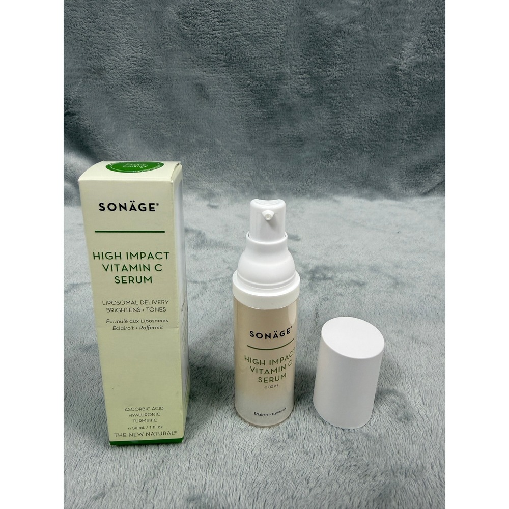 Sonage Women 1 oz High Impact Vitamin C Serum Liposomal Brightening Toning NEW
